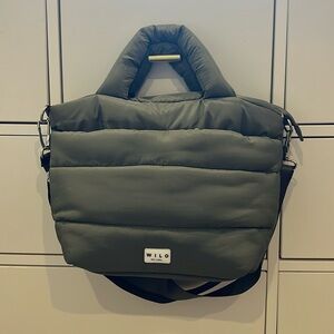 NWT Wilo the Label - Mini 2 Strap Tote (olive)